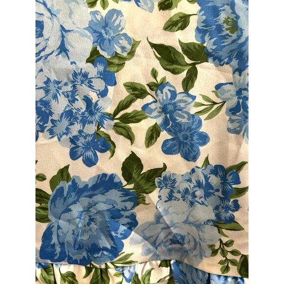 Show Me Your Mumu Lady Corset Dress in Cottage Floral Blue M - Picture 9 of 11